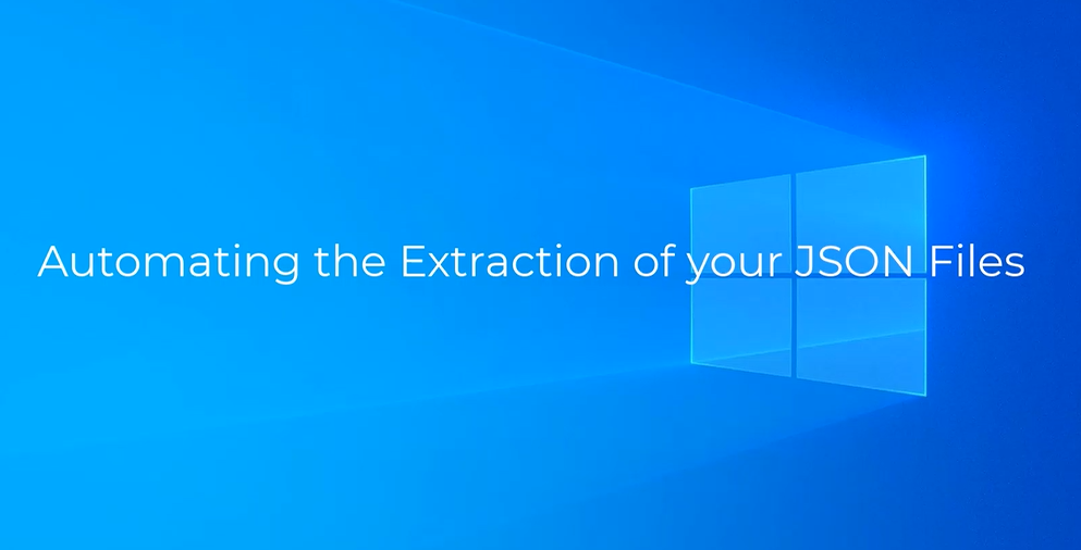 4. Automating the Extraction of Your JSON Files